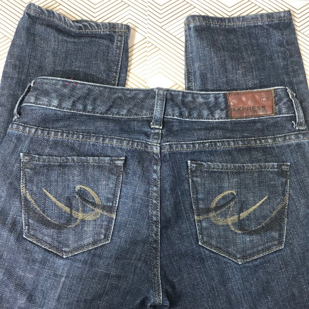 Express jeans blue color